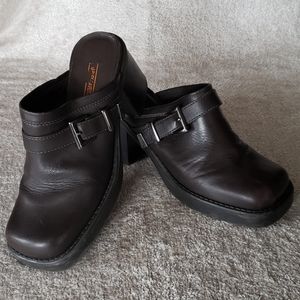 Harlet Davidson Clogs Brown 7 1/2 Medium width